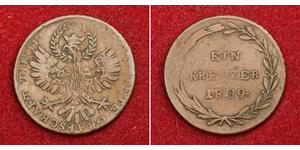 1 Kreuzer Austrian Empire (1804-1867) Copper 