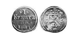 1 Kreuzer Prince-Bishopric of Bamberg (1245–1802) Copper 