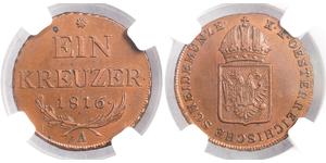 1 Kreuzer Empire d