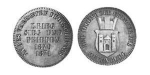 1 Kreuzer Grand-duché de Bade (1806-1918) Cuivre Frédéric Ier de Bade (1826-1907) (1826 - 1907)