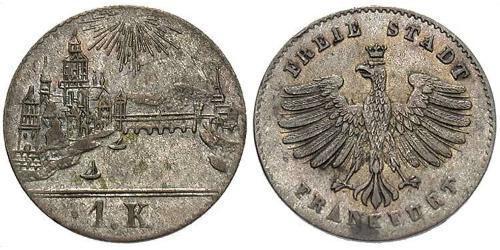 1 Kreuzer Alemania Plata 