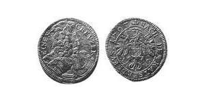 1 Kreuzer Principado de Ansbach (1398–1792) Plata 