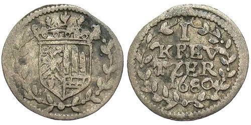 1 Kreuzer Germany Silver 