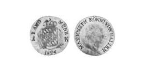 1 Kreuzer Kingdom of Bavaria (1806 - 1918) Silver 