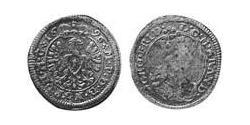 1 Kreuzer Principality of Ansbach (1398–1792) Silver 