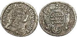 1 Kreuzer Alemania Vellón Plata 
