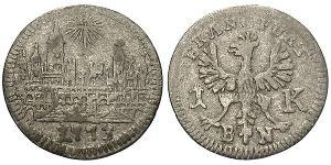1 Kreuzer Alemania Vellón Plata 