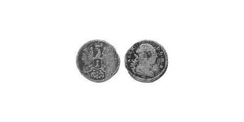 1 Kreuzer Principado de Ansbach (1398–1792) Vellón Plata Charles Alexander, Margrave of Brandenburg-Ansbach (1736 – 1806)