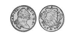 1 Kreuzer Electorate of Bavaria (1623 - 1806) 銀 Maximilian III Joseph, Elector of Bavaria (1727 – 1777)