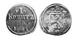1 Kreuzer Prince-Bishopric of Bamberg (1245–1802) 銅 