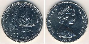1 Krone Île de Man Argent Elizabeth II (1926-2022)