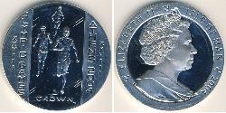 1 Krone Isola di Man Argento 