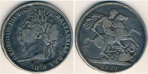 1 Krone Regno Unito  Argento 