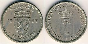 1 Krone Norway Copper/Nickel 