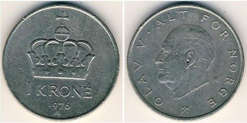 1 Krone Norway Copper/Nickel 