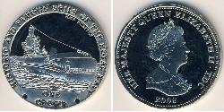 1 Krone Tristan da Cunha Copper/Nickel Elizabeth II (1926-2022)