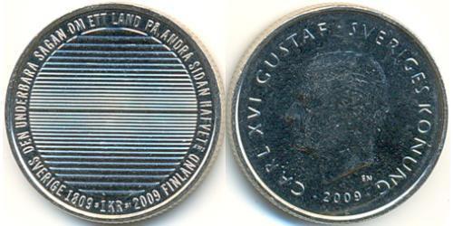 1 Krone Suède Cuivre/Nickel 