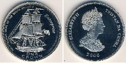 1 Krone Tristan da Cunha (archipel) Cuivre/Nickel 