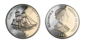 1 Krone Tristan da Cunha (archipel) Cuivre/Nickel Elizabeth II (1926-2022)