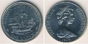 1 Krone Île de Man Cuivre/Nickel Elizabeth II (1926-2022)