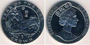 1 Krone Île de Man Cuivre/Nickel 