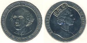 1 Krone Île de Man Cuivre/Nickel Elizabeth II (1926-2022)