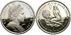 1 Krone Gibraltar (1704 - ) Kupfer/Nickel Elizabeth II (1926-2022)