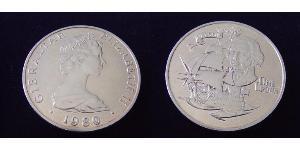 1 Krone Gibraltar (1704 - ) Kupfer/Nickel 