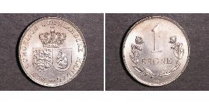 1 Krone Grönland (1721 - ) Kupfer/Nickel 