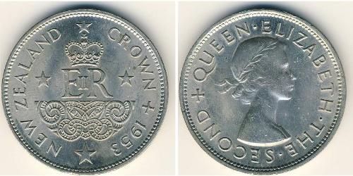 1 Krone Neuseeland Kupfer/Nickel 