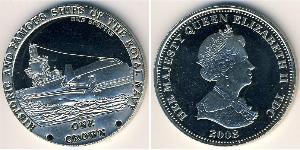 1 Krone Tristan da Cunha Kupfer/Nickel Elizabeth II (1926-2022)