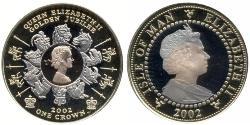 1 Krone Isola di Man Oro 