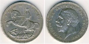 1 Krone Reino Unido Plata 