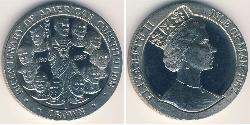1 Krone Isola di Man Rame/Nichel Elisabetta II (1926-2022)