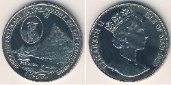 1 Krone Isola di Man Rame/Nichel Elisabetta II (1926-2022)