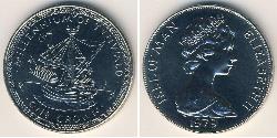 1 Krone Isola di Man Rame/Nichel 