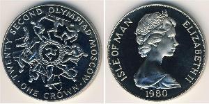 1 Krone Isola di Man Rame/Nichel 