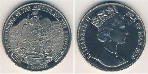 1 Krone Isola di Man Rame/Nichel 