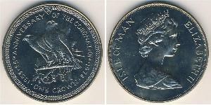 1 Krone Isola di Man Rame/Nichel 