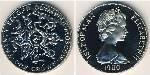 1 Krone Isola di Man Rame/Nichel 