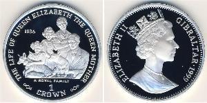 1 Krone Gibraltar (1704 - ) Silber 