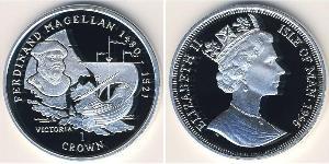 1 Krone Isle of Man Silber 