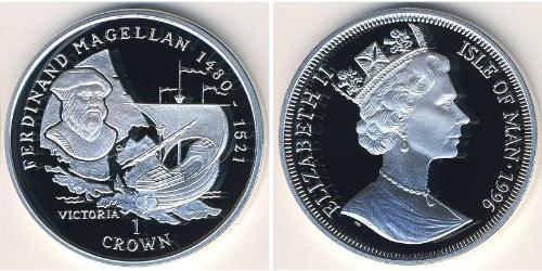 1 Krone Isle of Man Silber 