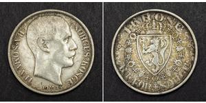 1 Krone Kongeriket Norge (1905 - ) Silber Haakon VII. (1872 - 1957)