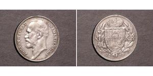 1 Krone Liechtenstein (1719 - ) Silber Johann II, Prince of Liechtenstein (1840-1929)