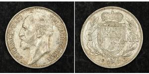 1 Krone Liechtenstein (1719 - ) Silber Johann II, Prince of Liechtenstein (1840-1929)