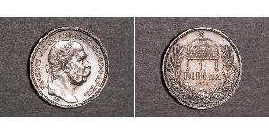 1 Krone Österreich-Ungarn (1867-1918) Silber Franz Joseph I (1830 - 1916)