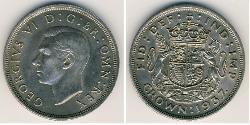 1 Krone United Kingdom Silver 