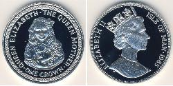1 Krone Isle of Man  Elizabeth II (1926-2022)