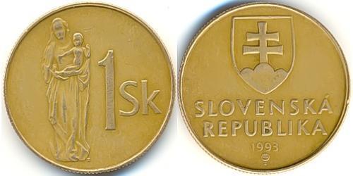 1 Krone Slovakia (1993 - )  